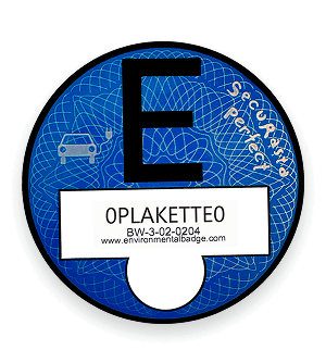 Plava E-Plakette za Njemačku